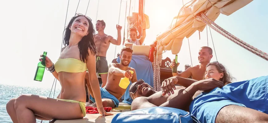 Captain Bob's Sailing Booze Cruise - Phi Phi Island. Thailand